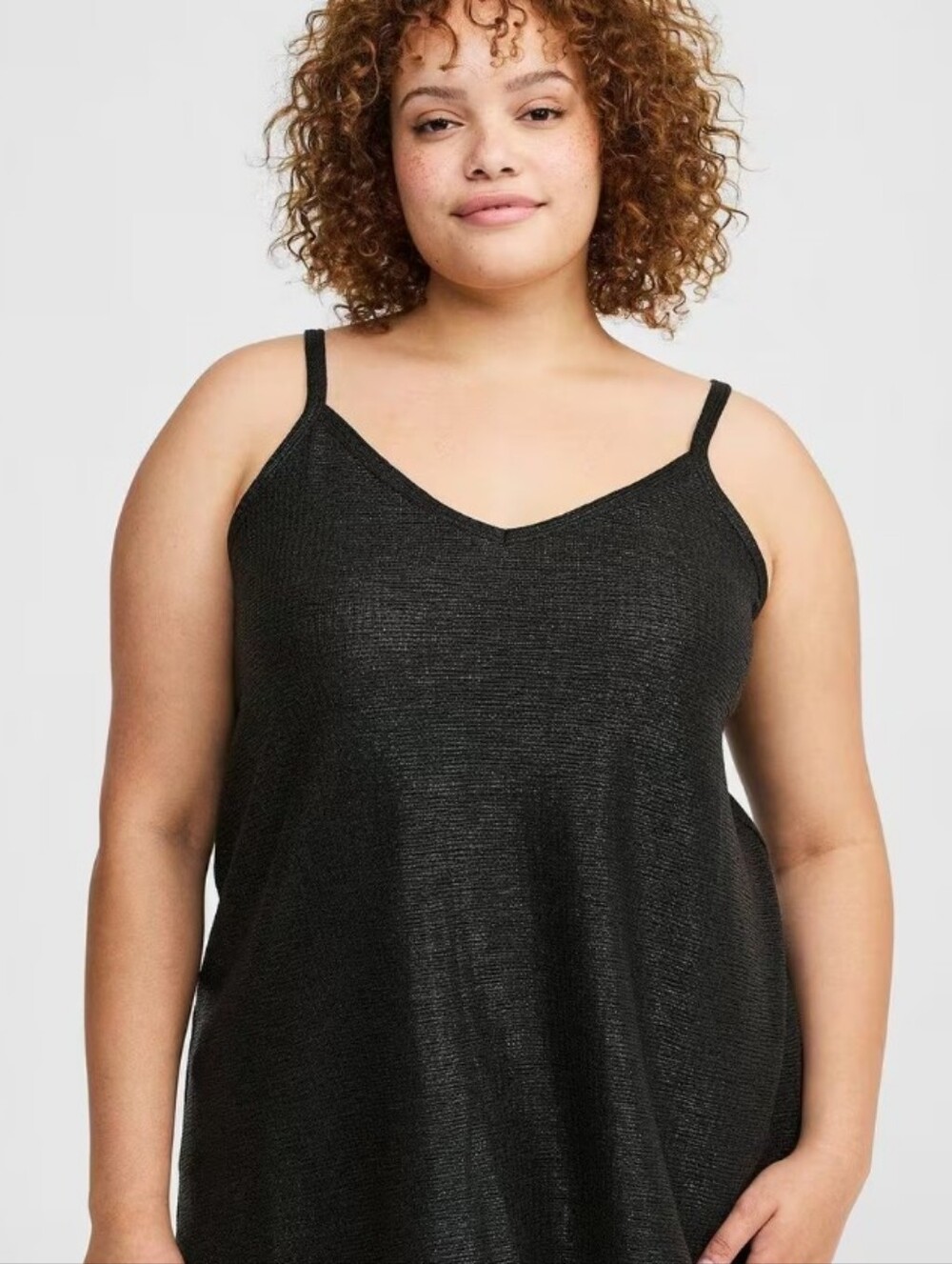 torrid Black V-Neck Spaghetti Strap Camisole